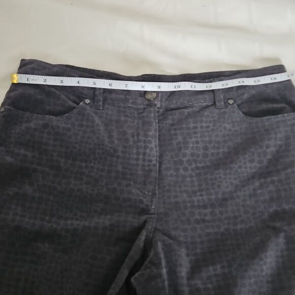 Olsen Women's Mona Slim Casual Pants Gray 12 - Picture 6 of 16